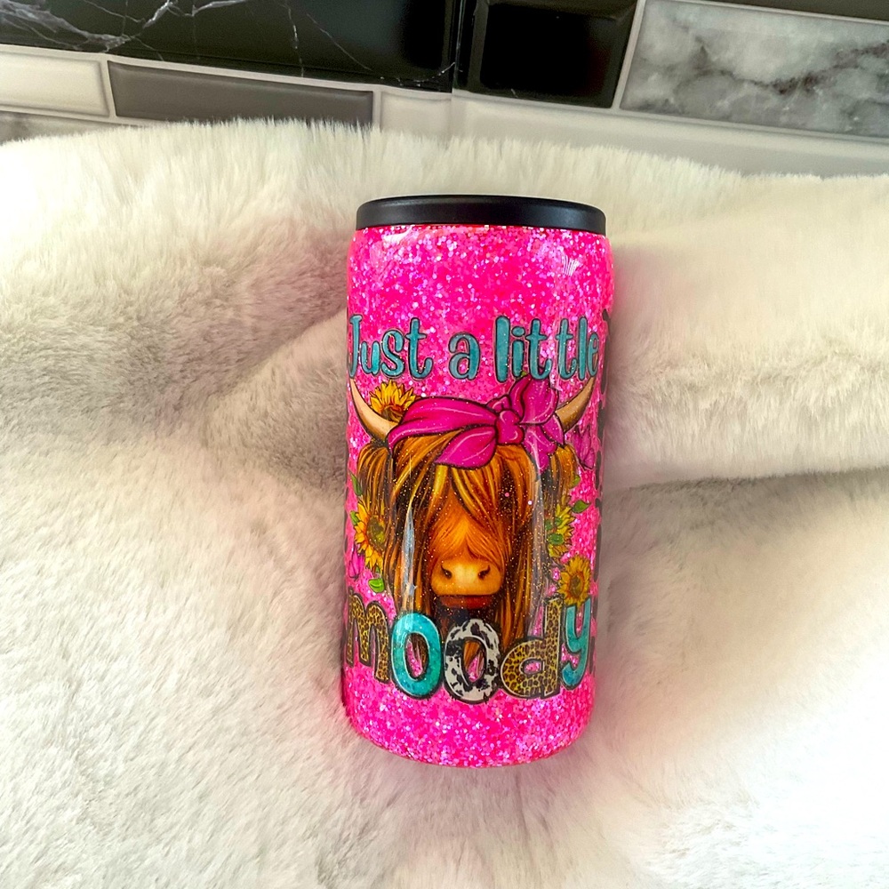 Slim can holder/tumbler
